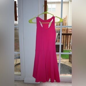 Medium hot pink athletic dress